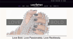 Desktop Screenshot of loveurselfhard.com