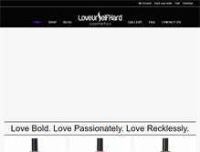 Tablet Screenshot of loveurselfhard.com